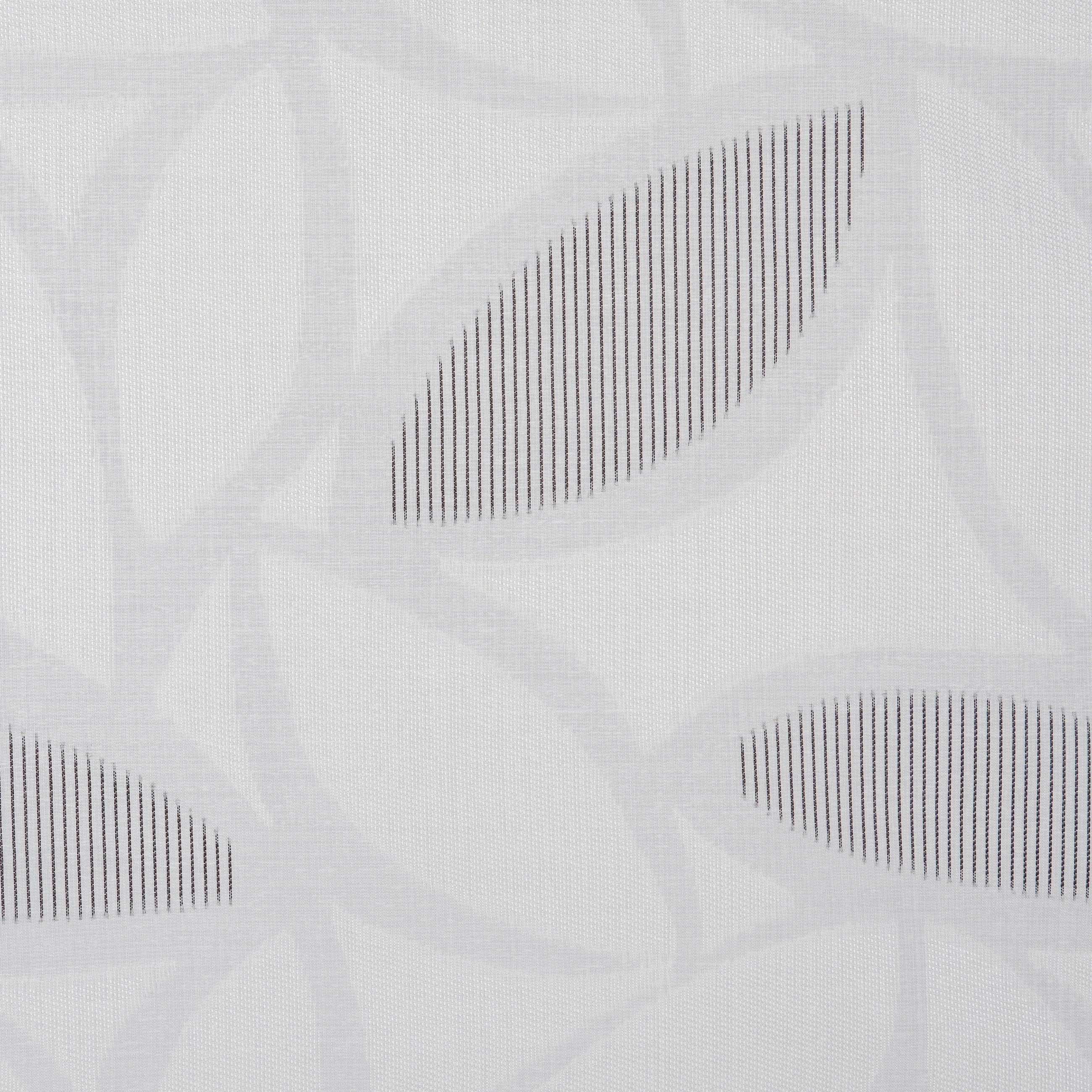 Thumbnail - Esposa Kurzgardine Leaf, Schwarz, Weiß, Textil, Blätter, 150x60 cm, Oeko-Tex® Standard 100, Wohntextilien, Gardinen & Vo...