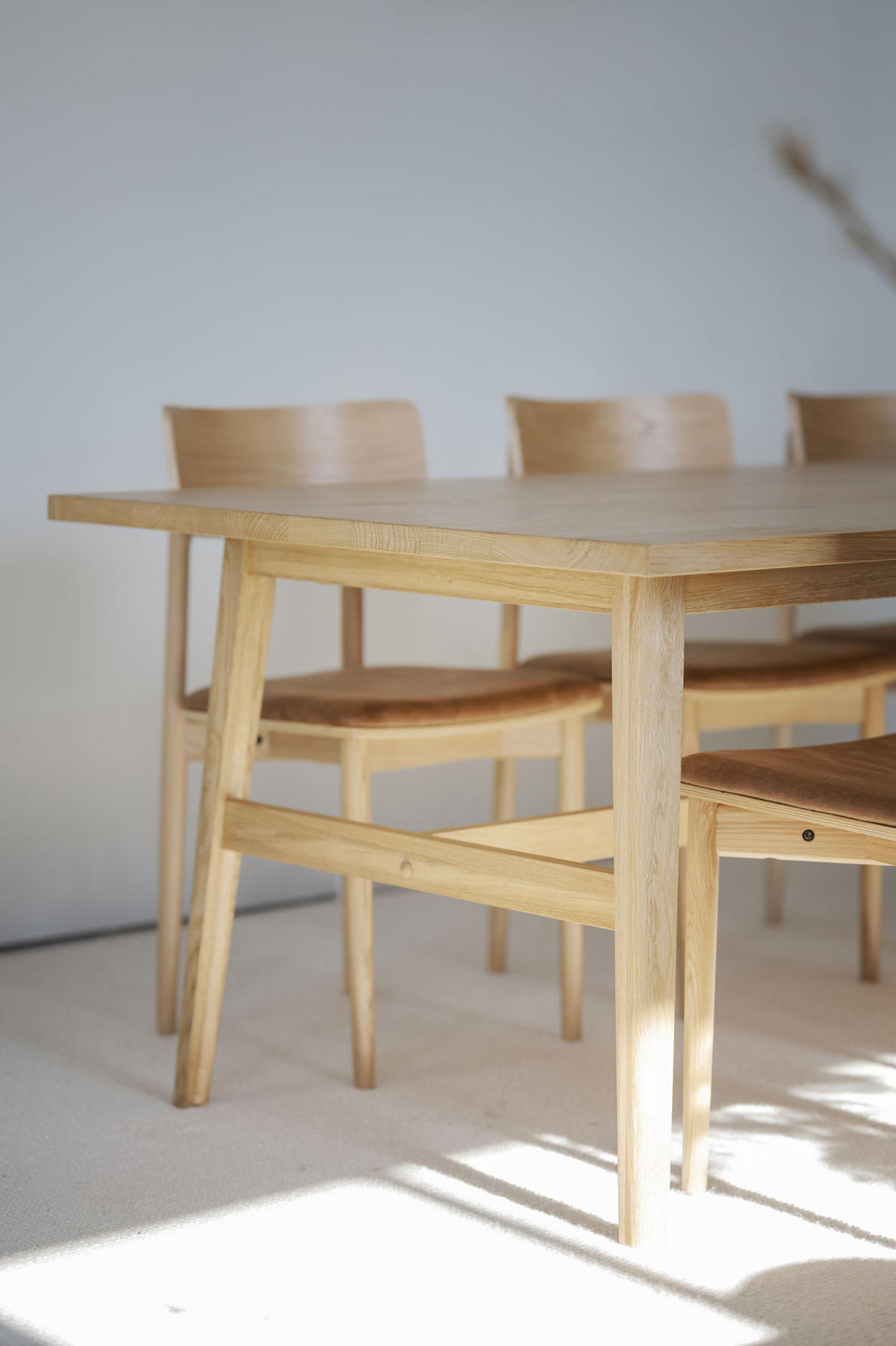 MATBORD i trä 220/100/75 cm   - ekfärgad, Klassisk, trä (220/100/75cm) - Rowico