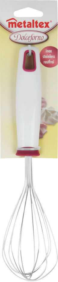 HABVERŐ - pink/ezüstszínű, műanyag/fém (27,4/6,5/6,5cm) - Metaltex