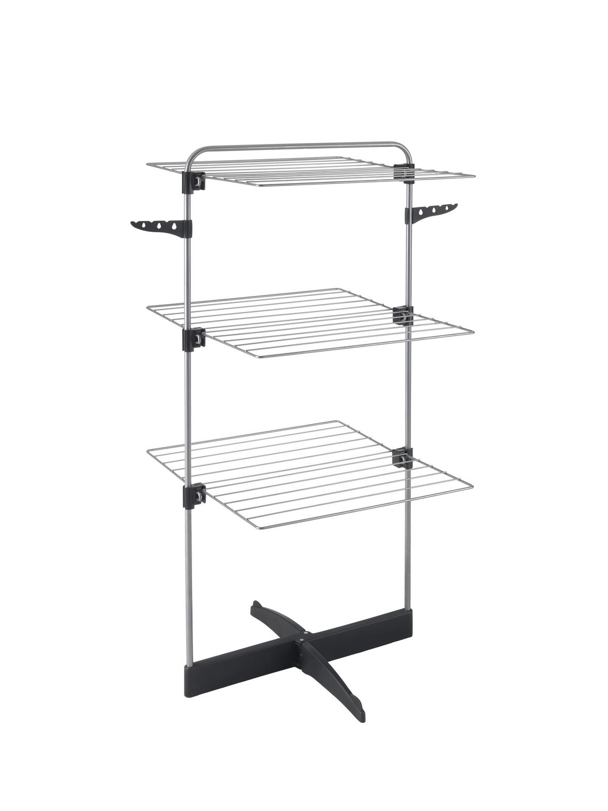 TURMWÄSCHETROCKNER Thunder  - Silberfarben, Basics, Kunststoff/Metall (58/123/54cm) - Metaltex