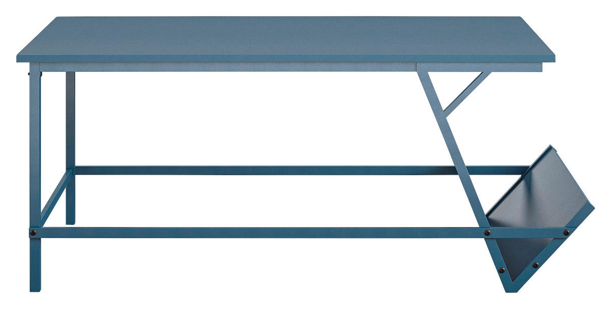 COUCHTISCH in Holzwerkstoff 105/47/58 cm  - Blau, Design, Holzwerkstoff (105/47/58cm) - MID.YOU