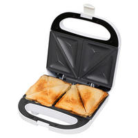 SZENDVICSSÜTŐ - fehér, műanyag/fém (22/9,5/22cm)