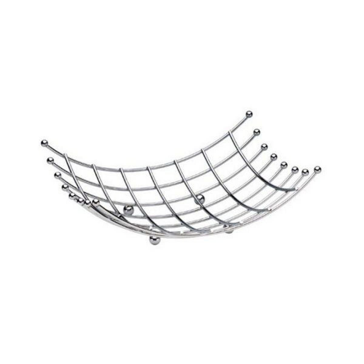 KORPA ZA VOĆE  25/18 cm     - srebrna, Konvencionalno, metal (25/18cm) - Justinus