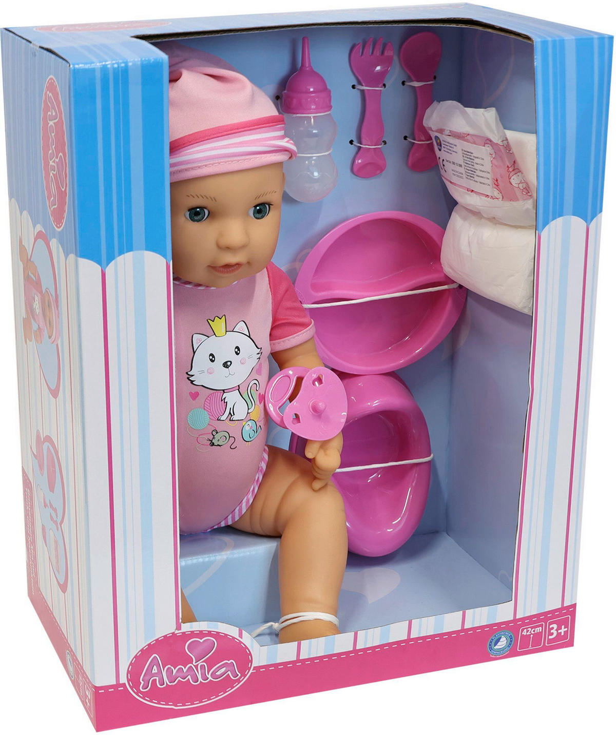 BABYPUPPE - Rosa, Basics, Kunststoff (21.2/41/34.1cm)