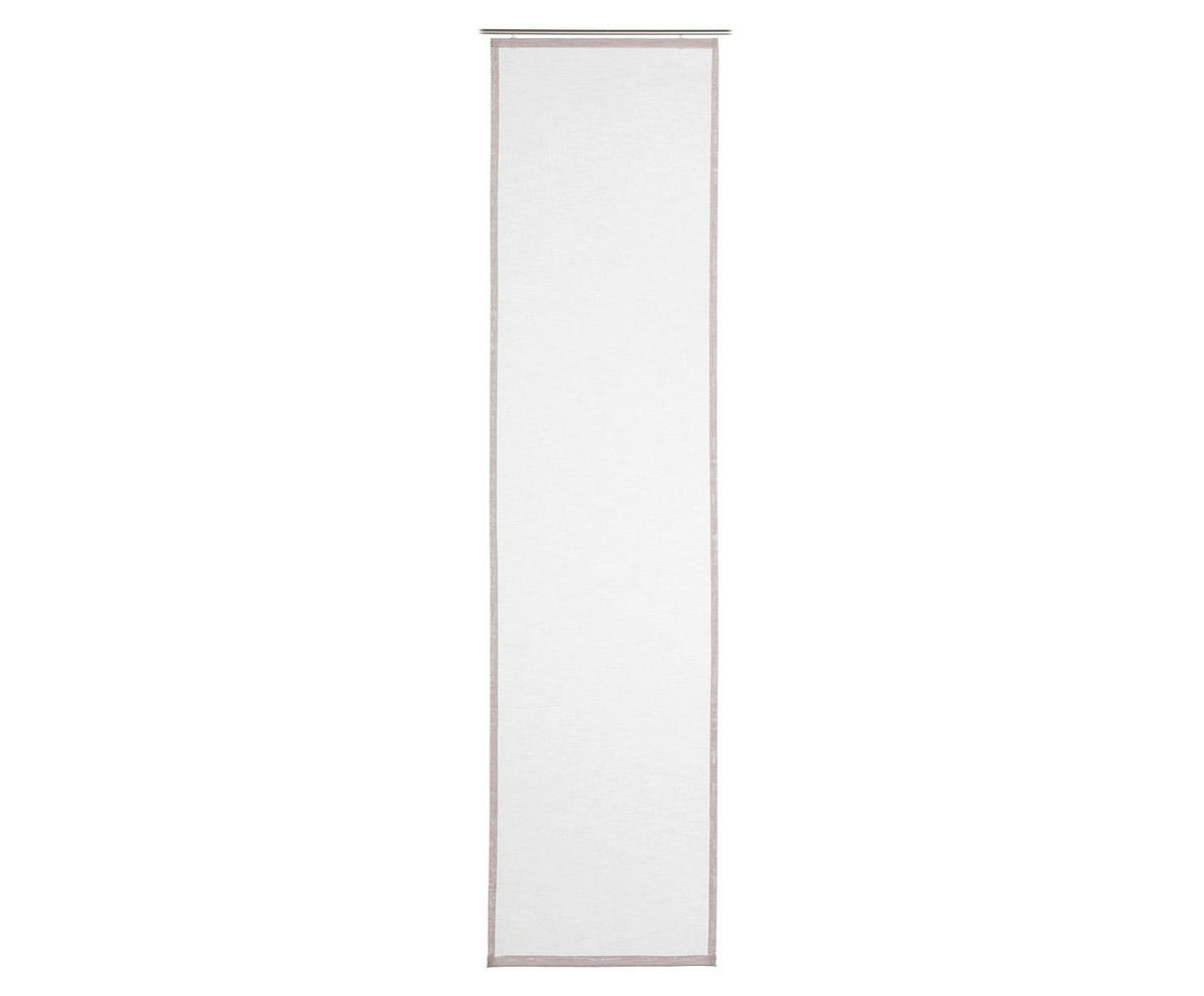FLÄCHENVORHANG   halbtransparent  60/245 cm   - Taupe, Basics, Textil (60/245cm) - Novel