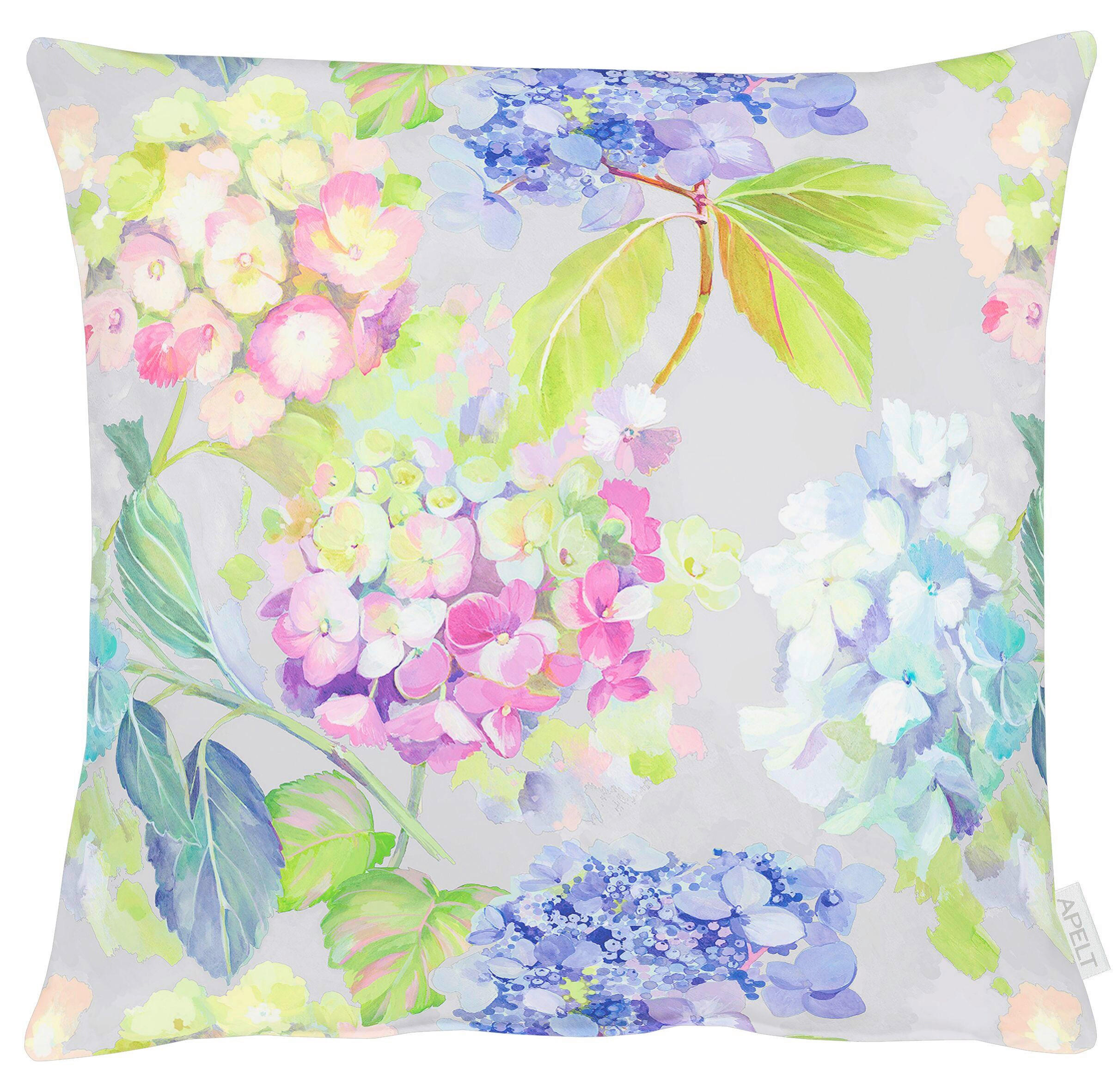 ZIERKISSEN  48/48 cm   - Mauve/Hellgrau, Basics, Textil (48/48cm) - Apelt