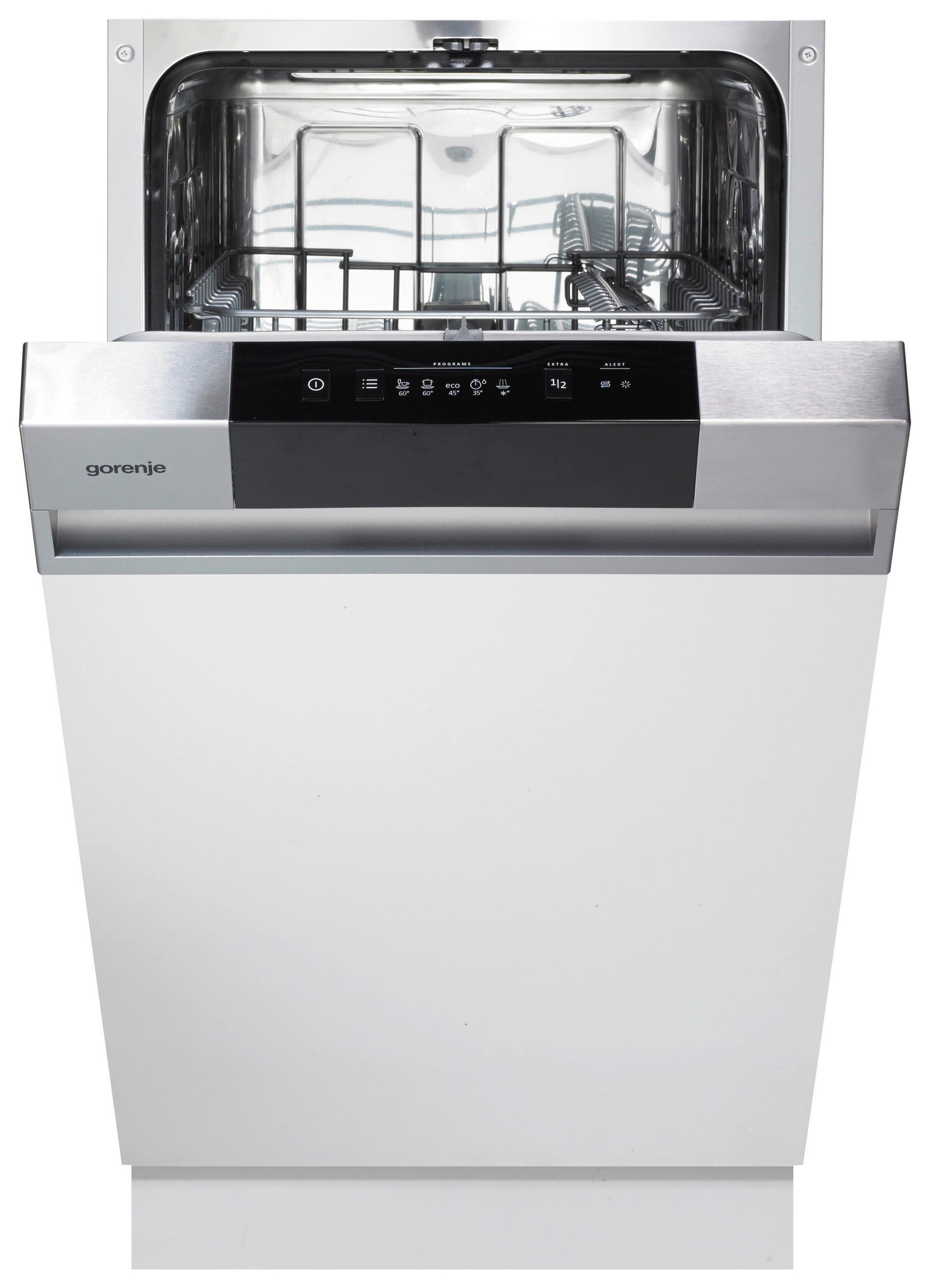 GESCHIRRSPÜLER GI520E15X  - Silberfarben, Basics, Glas/Kunststoff (44,8/81,5/57,5cm) - Gorenje