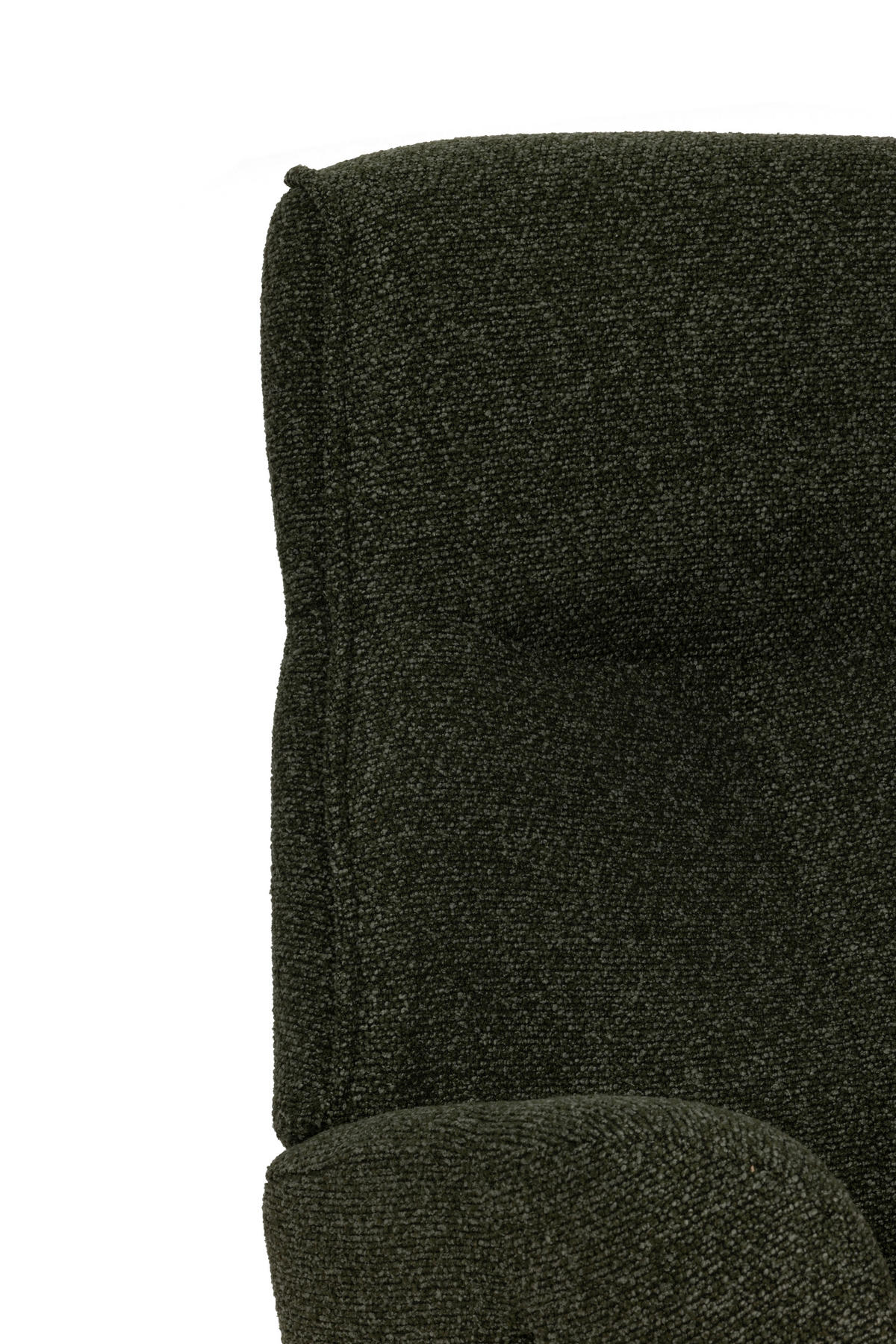 RELAXSESSEL Webstoff    - Dunkelgrün/Schwarz, Design, Holz/Textil (77/112/86cm) - Livetastic
