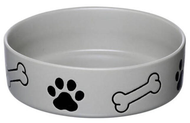 FUTTERNAPF - Hellgrau, Trend, Keramik (0,350l) - Ritzenhoff Breker