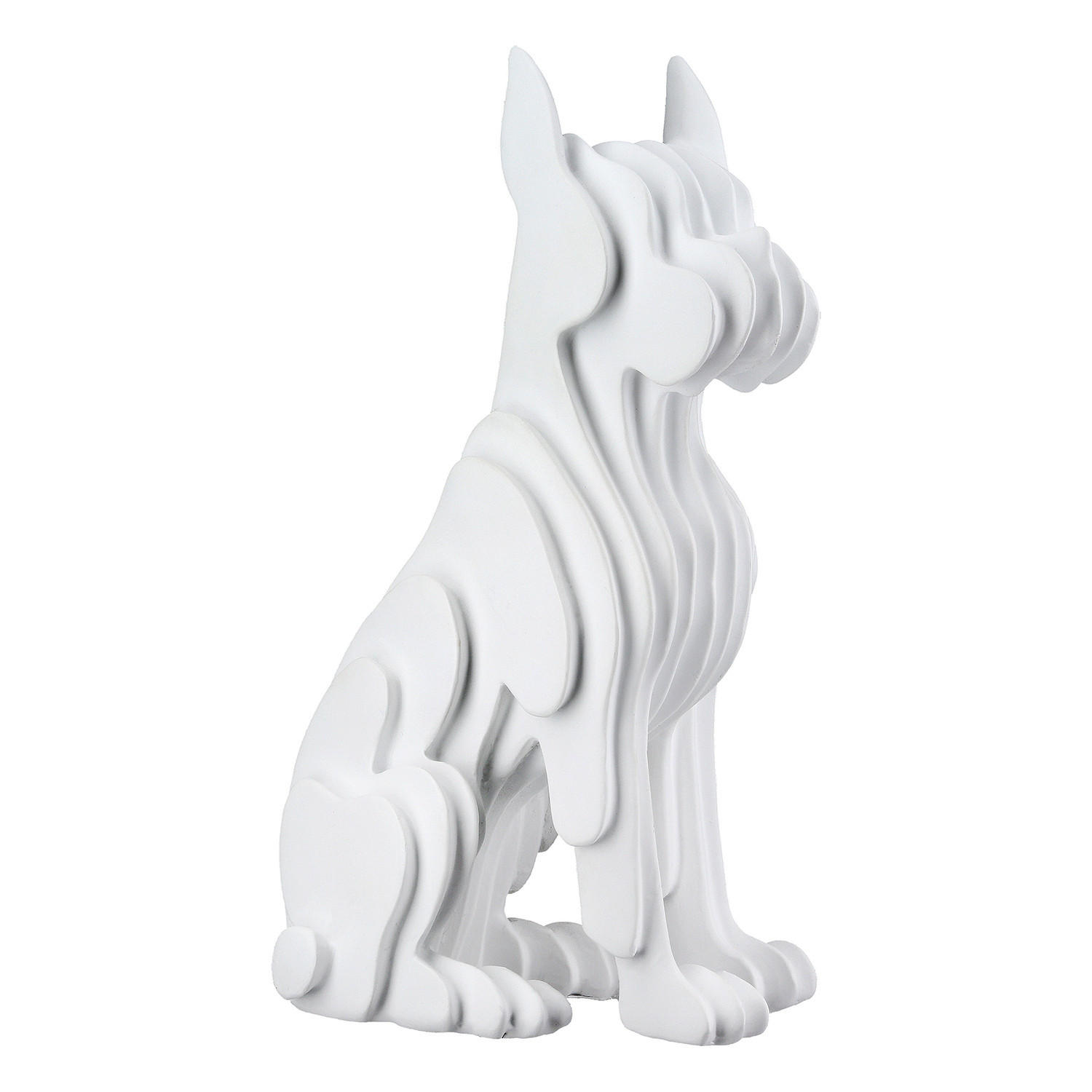 SKULPTUR - Weiss, Basics, Kunststoff (8/22/12cm)