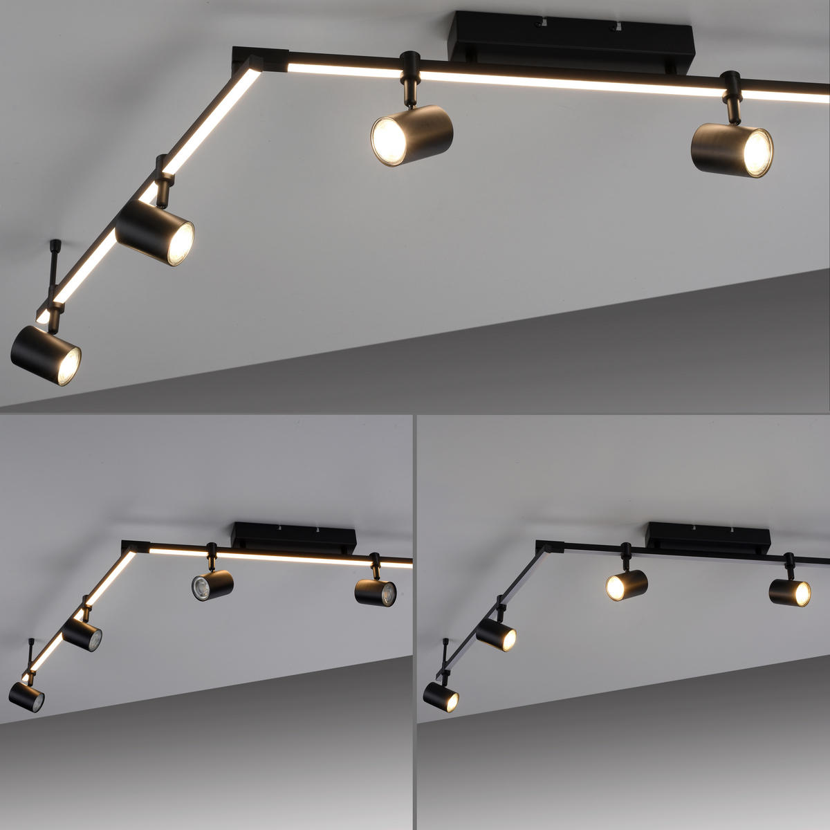 Paul Neuhaus LED-DECKENLEUCHTE Barik 188/14/18 cm jetzt nur online ➤ | Deckenlampen