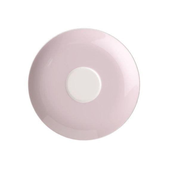 UNTERTASSE ROSE GARDEN 18 cm  - Weiss/Rosa, Basics, Keramik (18cm) - Villeroy & Boch