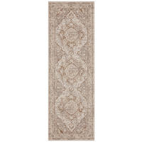 LÄUFER 80/200 cm Terrain  - Creme/Braun, Design, Kunststoff/Textil (80/200cm)