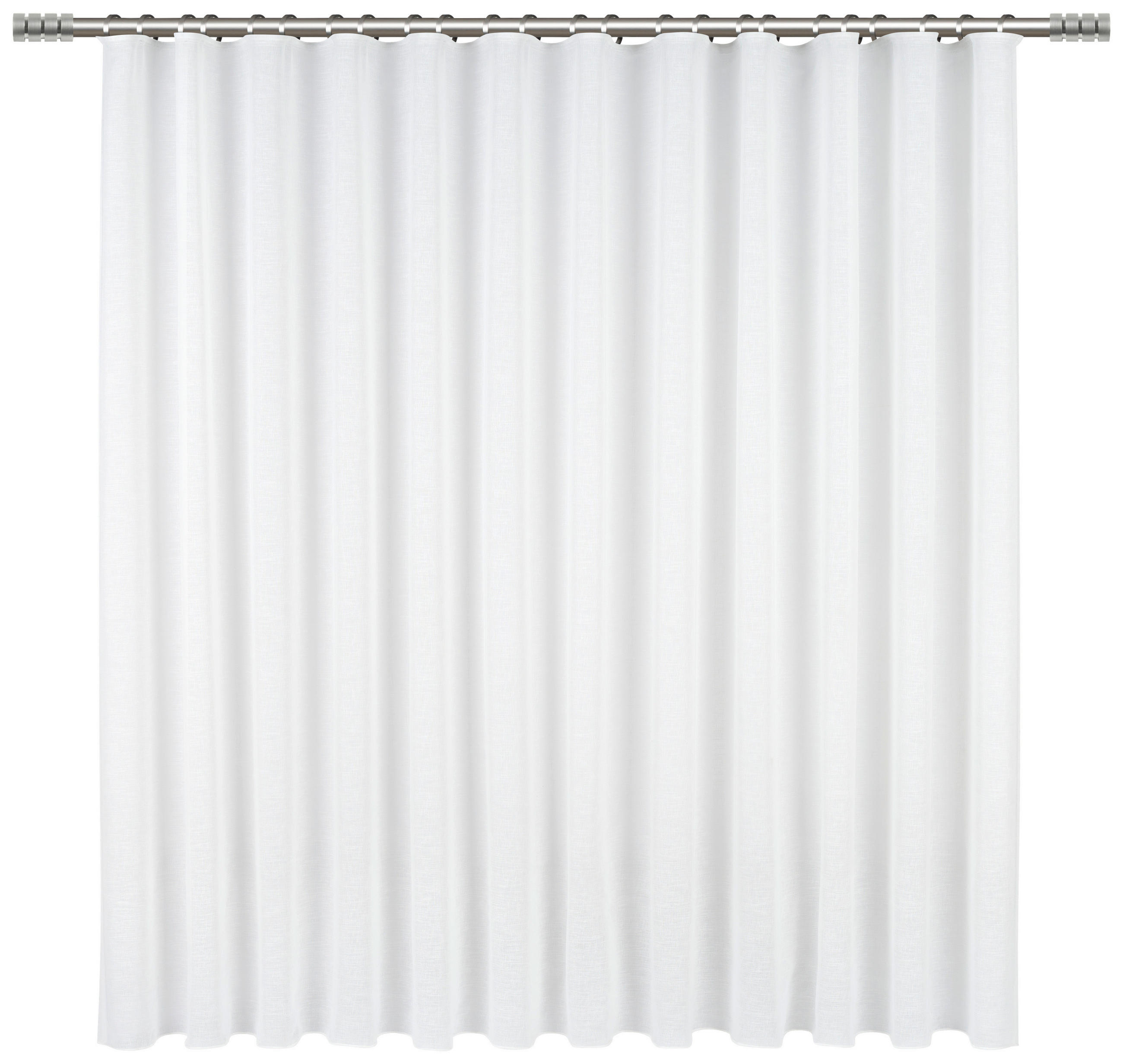 FERTIGSTORE  transparent  450/145 cm   - Weiß, KONVENTIONELL, Textil (450/145cm) - Esposa