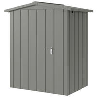 GERÄTEHAUS 189/219/133 cm  - Alufarben, Basics, Metall (189/219/133cm) - Hörmann