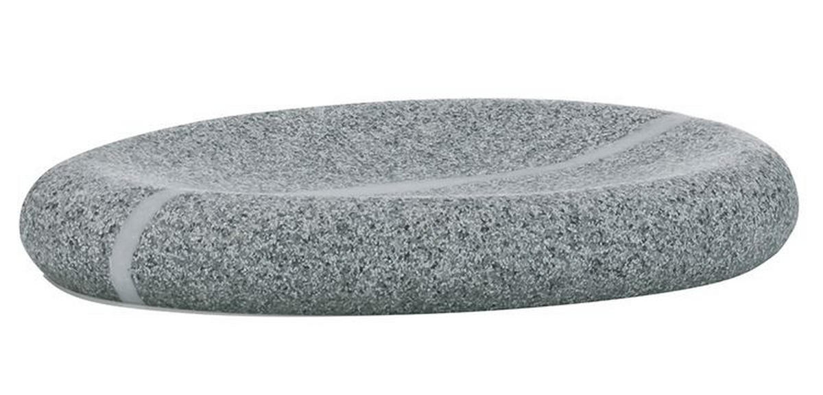 SEIFENSCHALE Kunststoff  - Grau, Basics, Kunststoff (8,5/2/14cm) - Kela