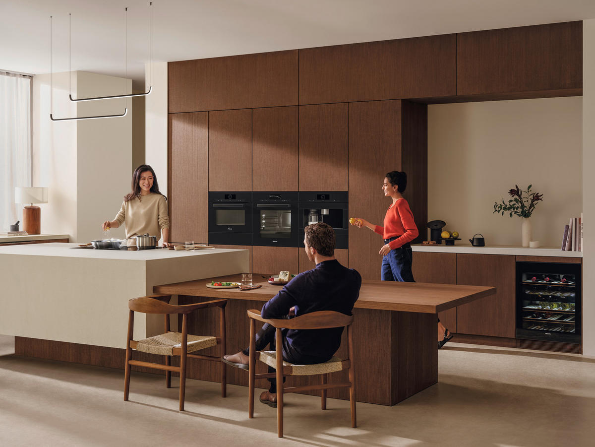 EINBAUBACKOFEN H 7364 BP  - Edelstahlfarben, Basics, Glas/Metall (59,5/59,6/56,9cm) - Miele