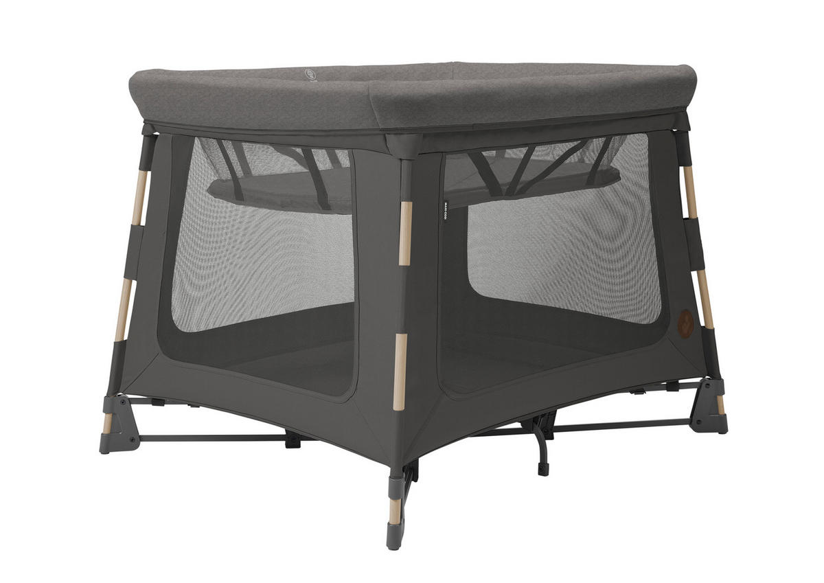 REISEBETT Swift Dunkelgrau  - Dunkelgrau, Basics, Kunststoff/Metall (106/76/86cm) - Maxi-Cosi