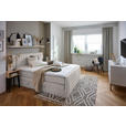 BOXSPRINGBETT 160/200 cm in Beige - Beige/Schwarz, KONVENTIONELL, Kunststoff/Textil (160/200cm) - Carryhome