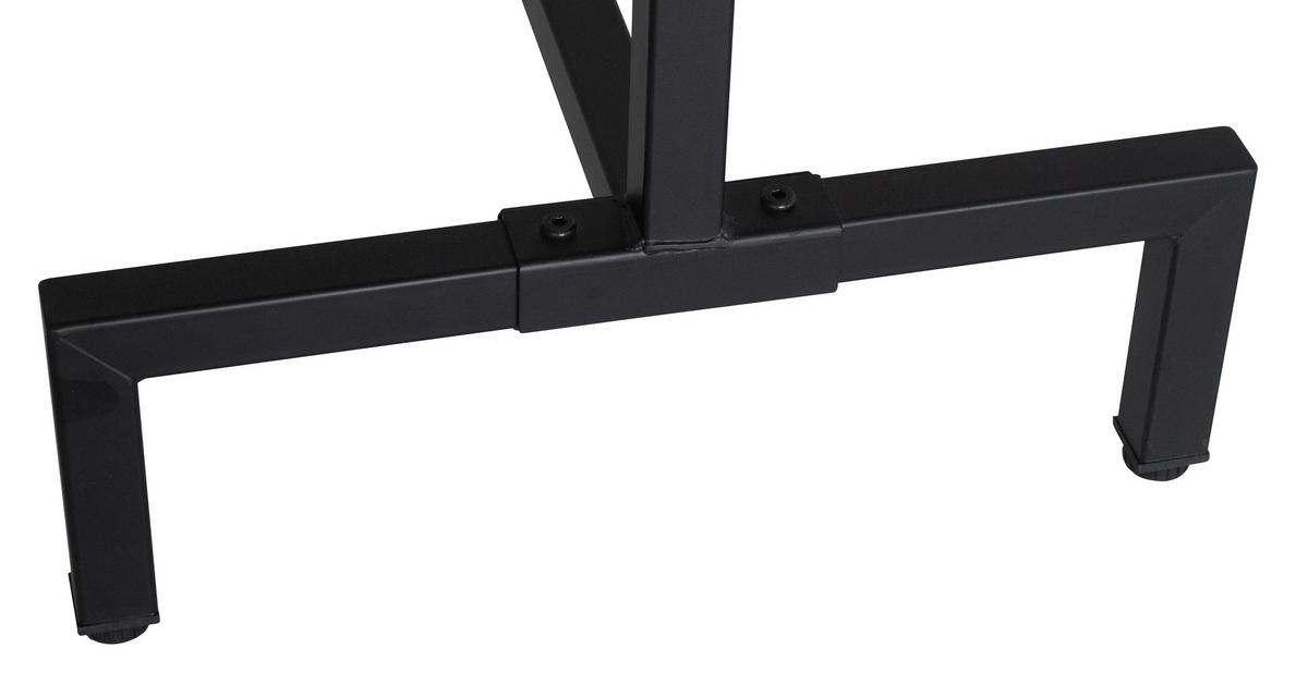 GARDEROBENSTÄNDER in Schwarz 150.5/158.5/38 cm   - Schwarz, Basics, Metall (150.5/158.5/38cm) - Xora