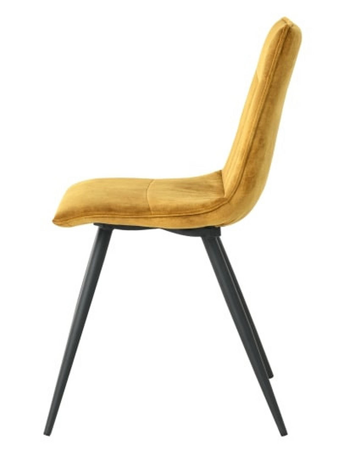 STOLICA  žuta       - žuta/crna, drvo/metal (46/88/53cm)