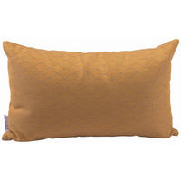 OUTDOOR-KISSEN Raute  - Gelb, Basics, Textil (35/55cm) - Stern