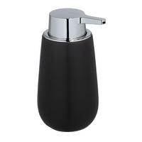 DOZATOR DE SĂPUN ceramică  - negru, Basics, ceramică (9,5/16/8cm) - Wenko