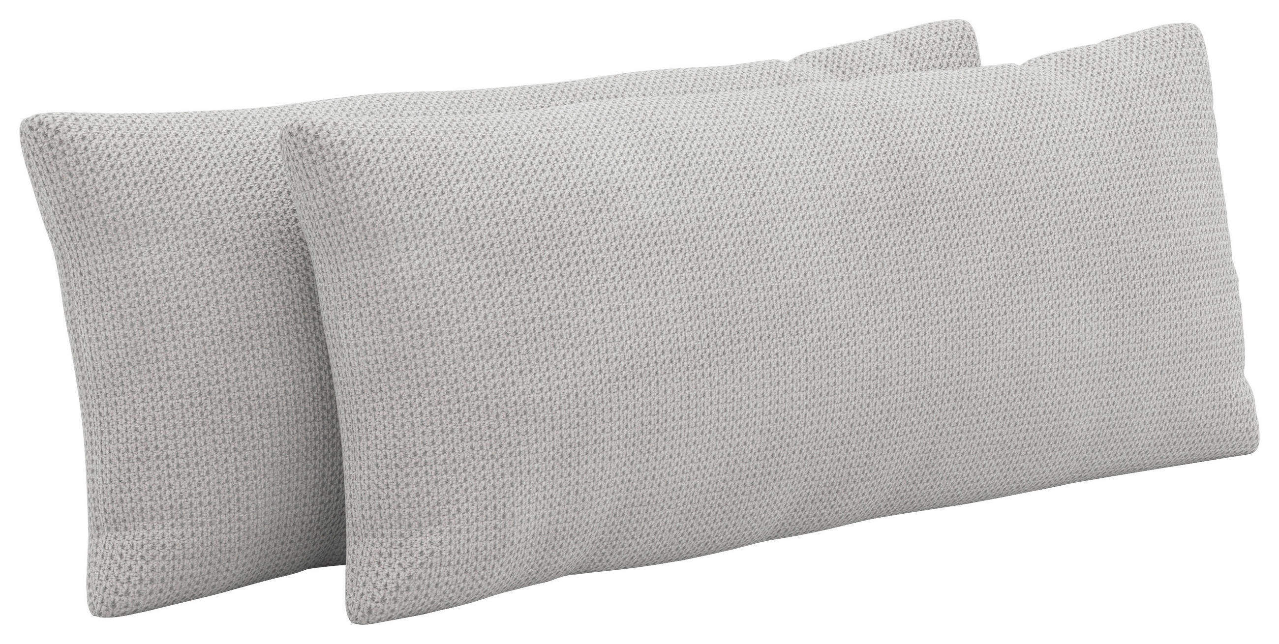 NIERENKISSEN  - Silberfarben, Konventionell, Textil (65/25cm) - Sit & More