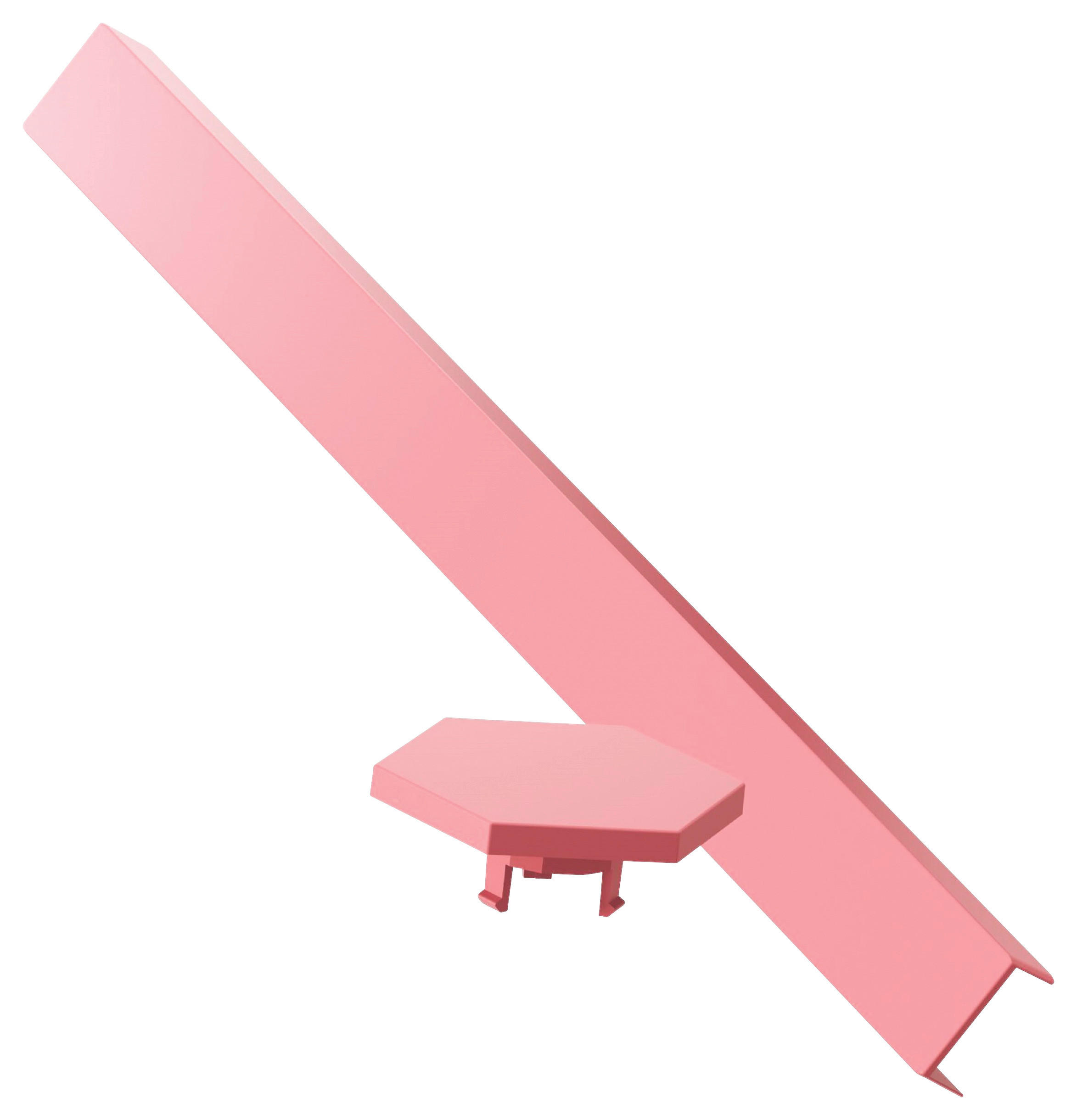 Nanoleaf Lines Skin Dekorative Verkleidung 25.93/0.21/0.95 cm - Rosa, Basics, Kunststoff (25.93/0.21/0.95cm) - NANOLEAF