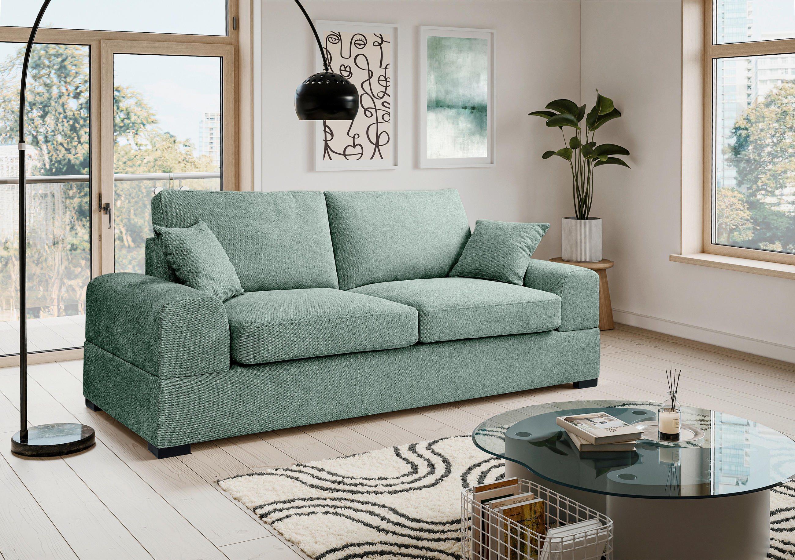 3-SITZER-SOFA  - Basics (221/93cm) - MID.YOU
