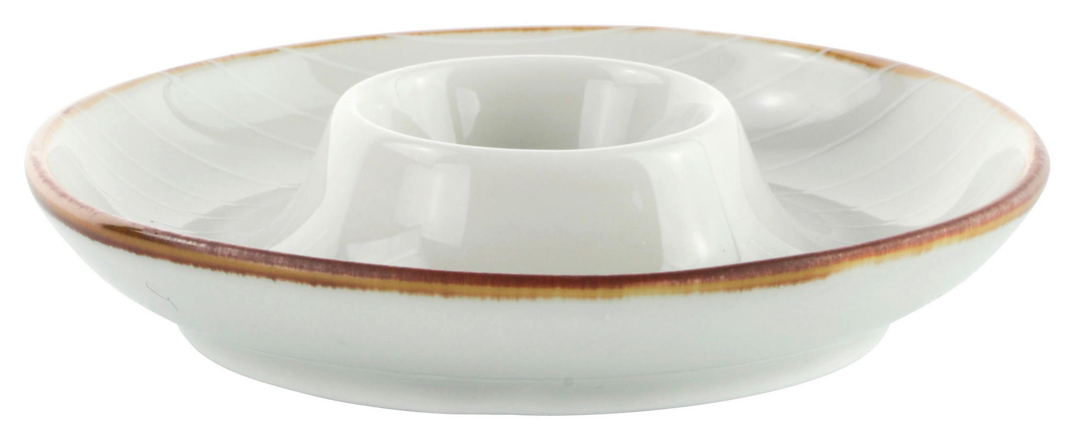 EIERBECHER Keramik Porzellan  - Beige, Design, Keramik (12cm) - Landscape