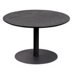 COUCHTISCH in Metall, Holzwerkstoff 60/60/37 cm  - Schwarz, Design, Holzwerkstoff/Metall (60/60/37cm) - Xora