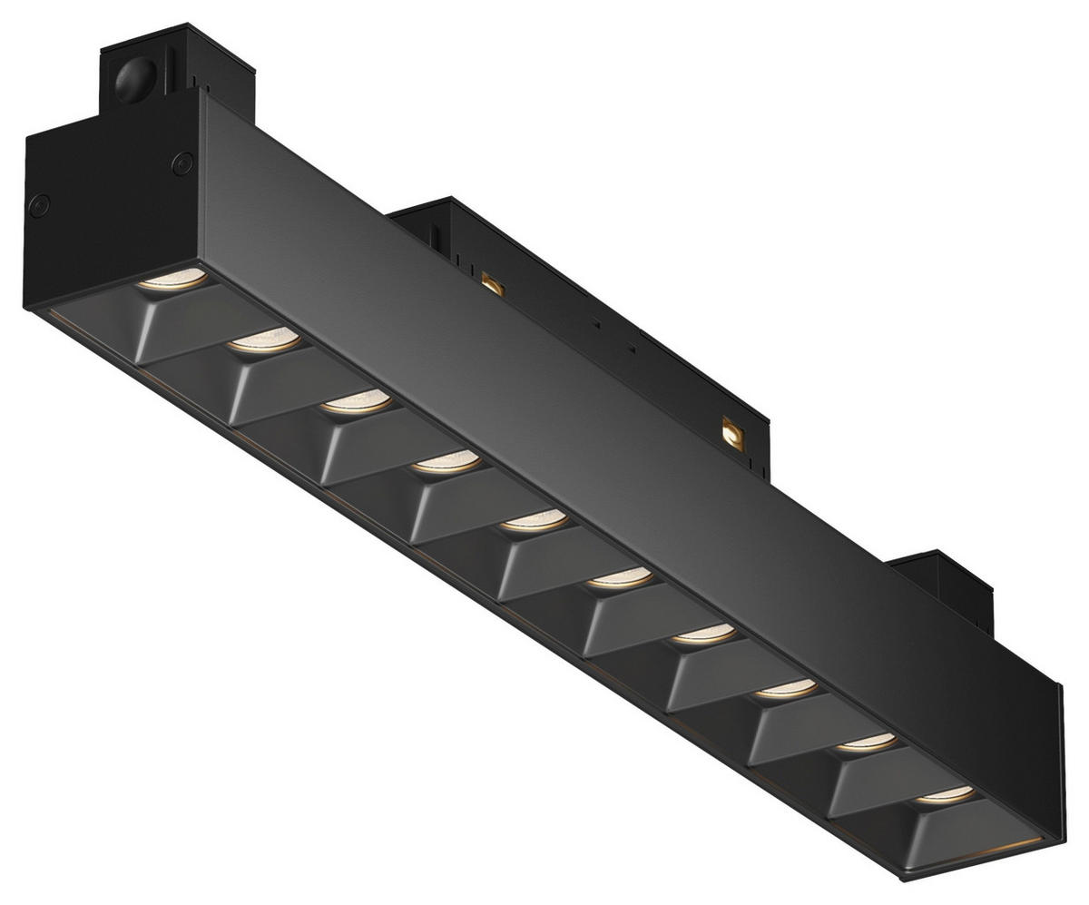 SCHIENENSYSTEM-STRAHLER - Schwarz, Basics, Metall (3,4/6,8/27cm) - MAYTONI
