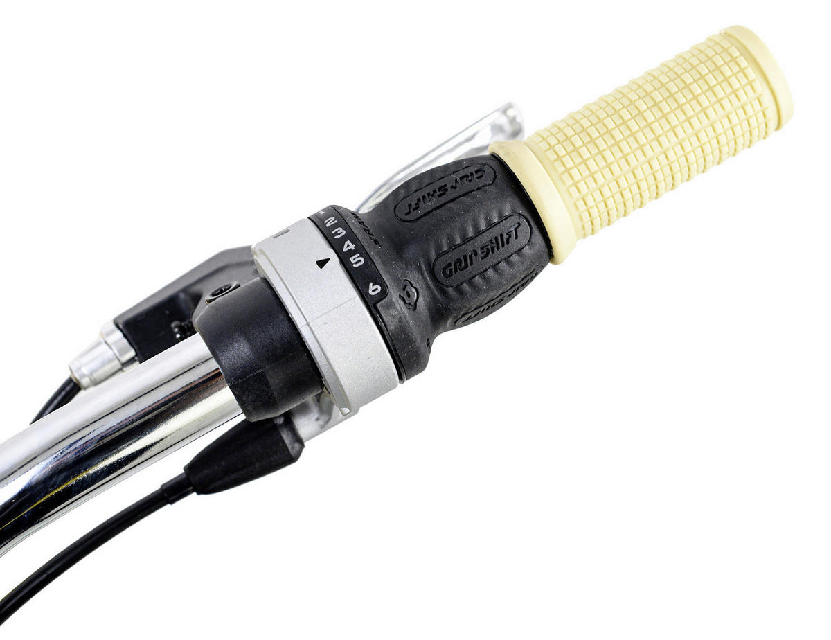 CITYBIKE 26 Zoll Damen  - Gelb/Weiß, Basics, Metall (180/70cm) - Atrigo