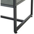 SIDEBOARD 180/75/41 cm  in Anthrazit, Schwarz  - Anthrazit/Schwarz, MODERN, Holzwerkstoff/Metall (180/75/41cm) - Novel