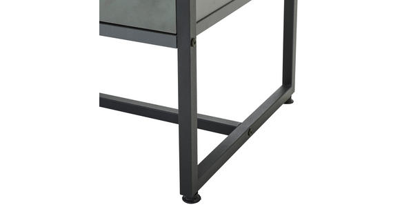SIDEBOARD 180/75/41 cm  in Anthrazit, Schwarz  - Anthrazit/Schwarz, MODERN, Holzwerkstoff/Metall (180/75/41cm) - Novel