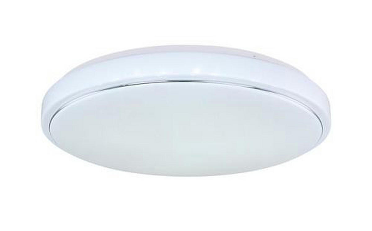 STROPNA LED-SVETILKA   //3000-6000 K/230 V/ - bela/opal, Konvencionalno, kovina/umetna masa (49/7,5cm)