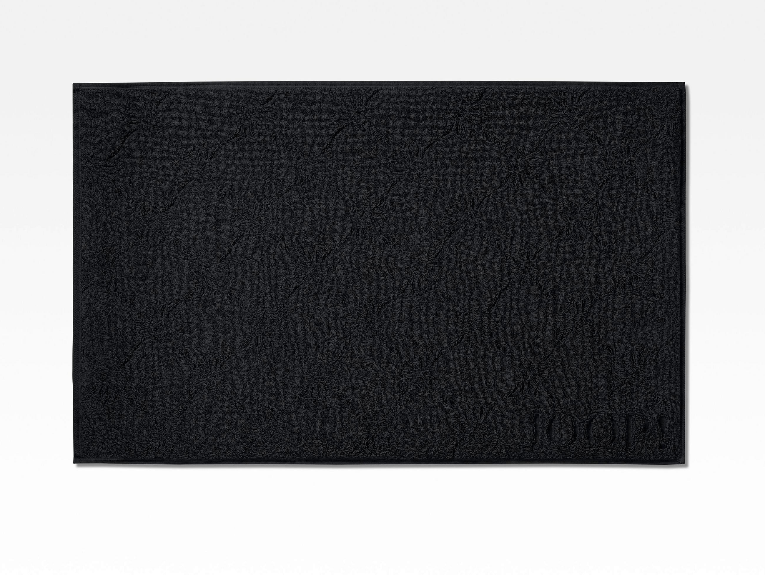 BADTEPPICH Schwarz 50/80 cm  - Schwarz, Basics, Textil (50/80cm) - Joop!