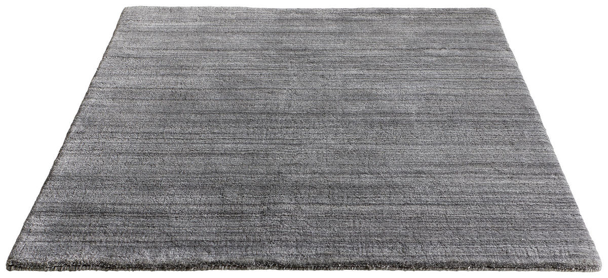 WOLLTEPPICH 70/140 cm Silberfarben  - Silberfarben, Basics, Naturmaterialien/Textil (70/140cm) - Cazaris