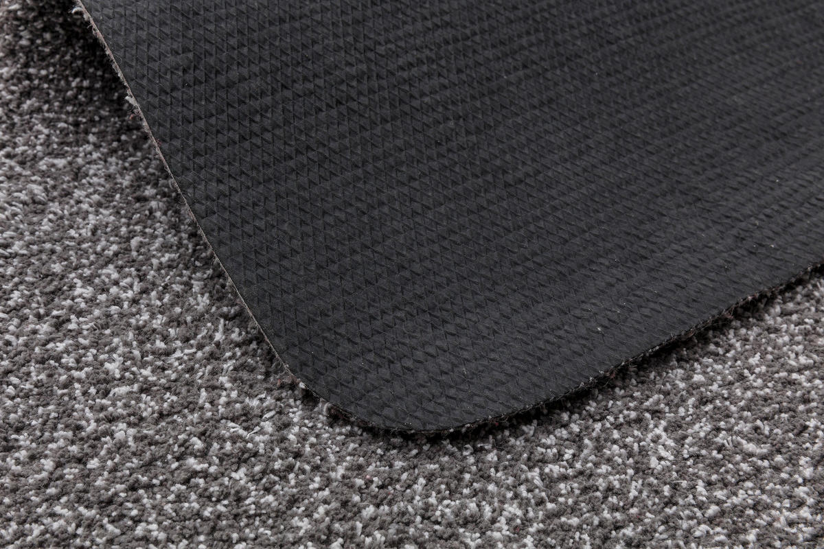FUßMATTE  60/75 cm  Anthrazit  - Anthrazit, Basics, Kunststoff/Textil (60/75cm) - Esposa