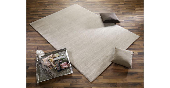 WEBTEPPICH Louvre Melange 80/150 cm  - Beige, Basics, Textil (80/150cm) - Novel