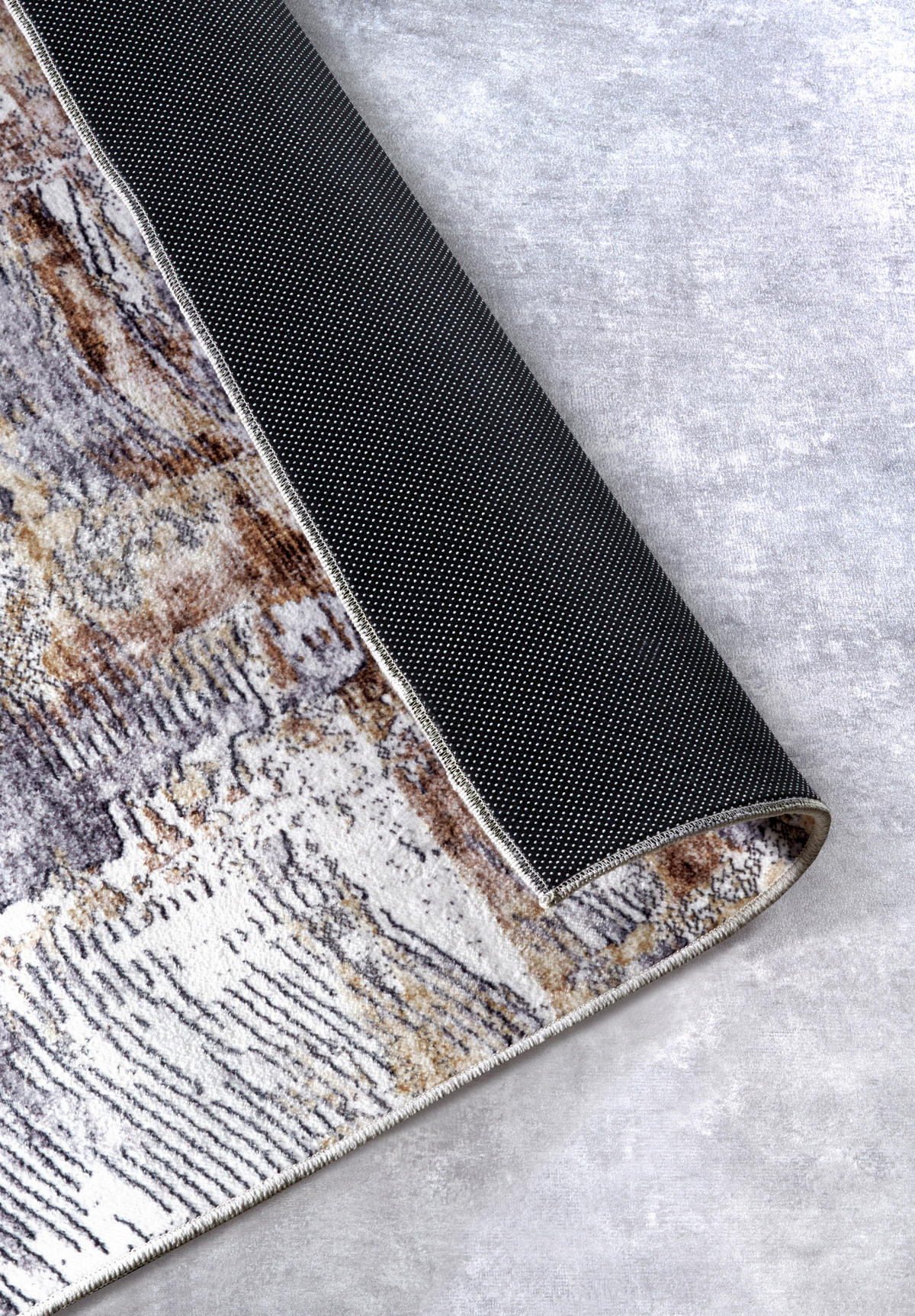 FLACHWEBETEPPICH 160/230 cm Imagination Kupferfarben, Goldfarben  - Goldfarben/Kupferfarben, Design, Kunststoff (160/230cm) - Hanse Home