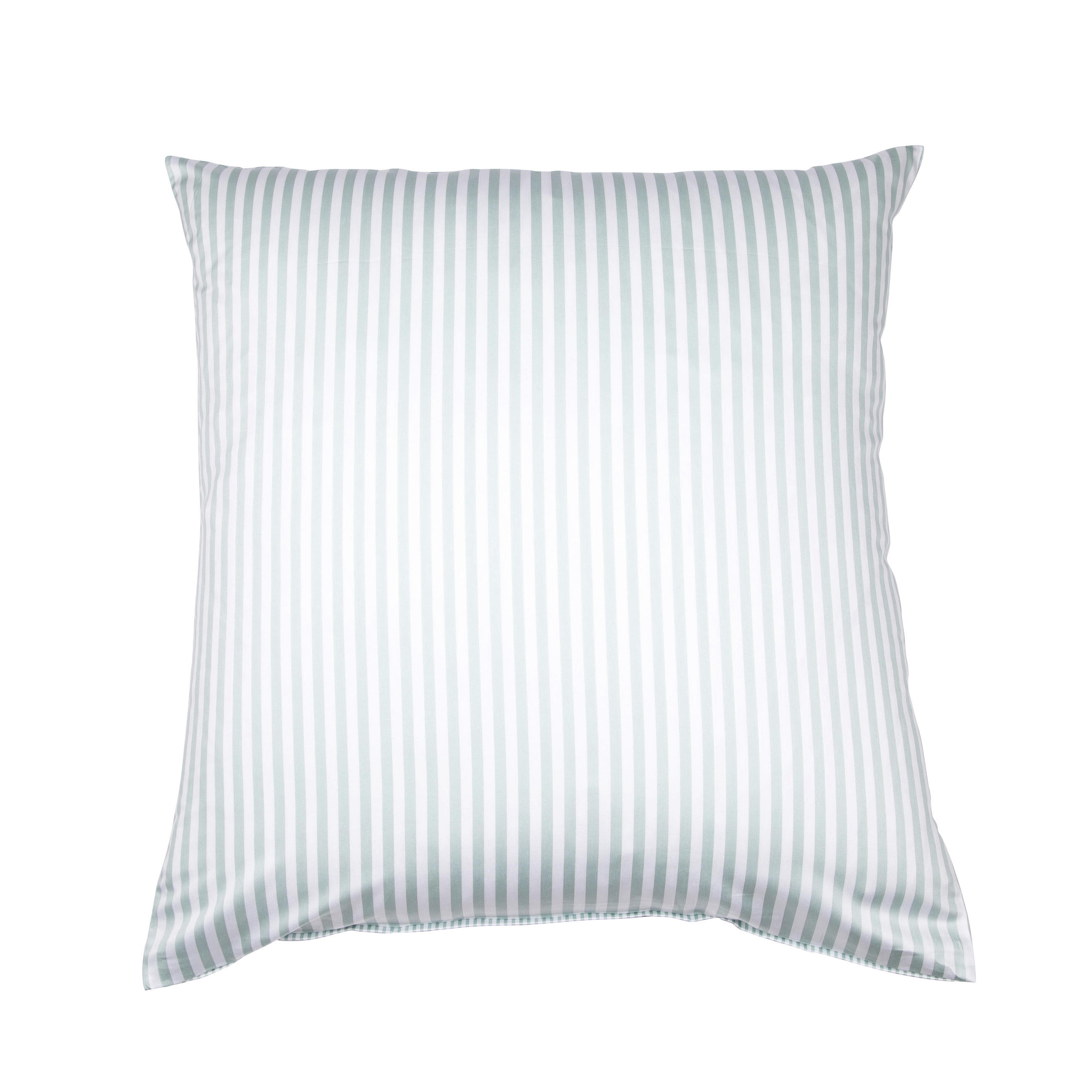 KISSENHÜLLE Giorgio 80/80 cm  - Hellgrün/Weiß, KONVENTIONELL, Textil (80/80cm) - Janine