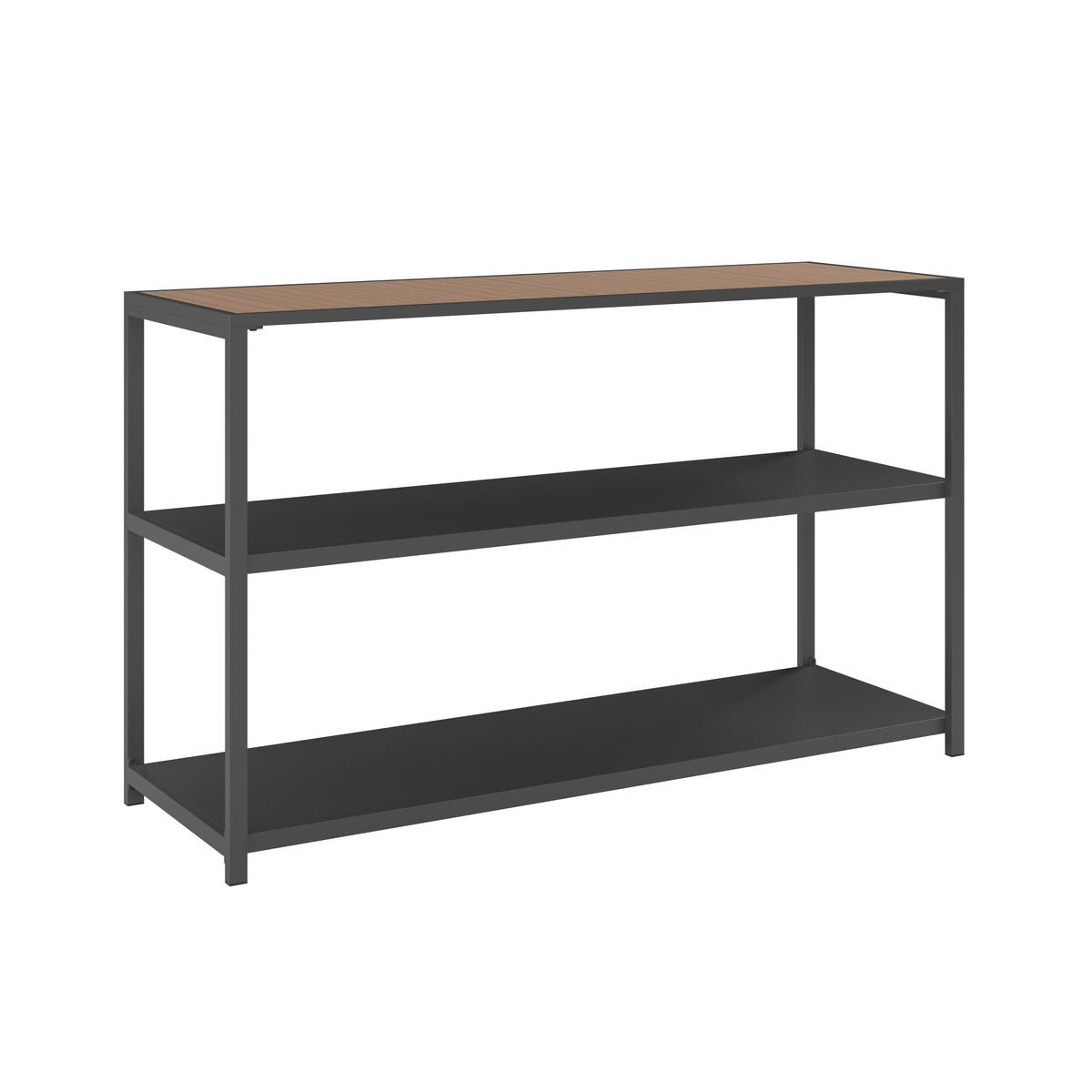 VENKOVNÍ KUCHYNĚ  - šedá/přírodní barvy, Moderní, kov/plast (150/90/50cm) - Ambia Garden