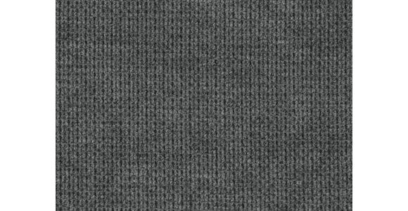 WOHNLANDSCHAFT Grau Webstoff  - Chromfarben/Grau, KONVENTIONELL, Kunststoff/Textil (216/341/184cm) - Hom`in