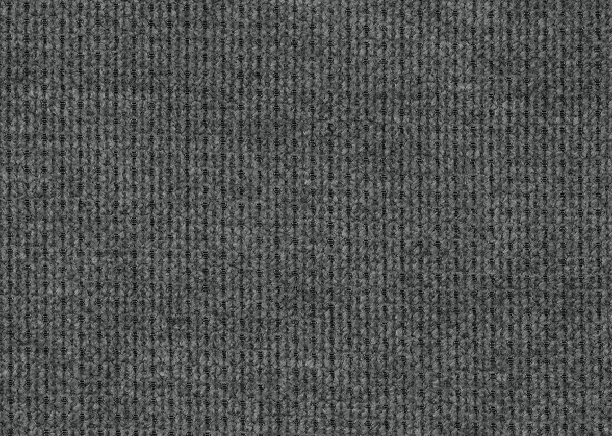 BIGSOFA Webstoff Grau  - Edelstahlfarben/Grau, Design, Textil/Metall (300/79/133cm) - Hom`in