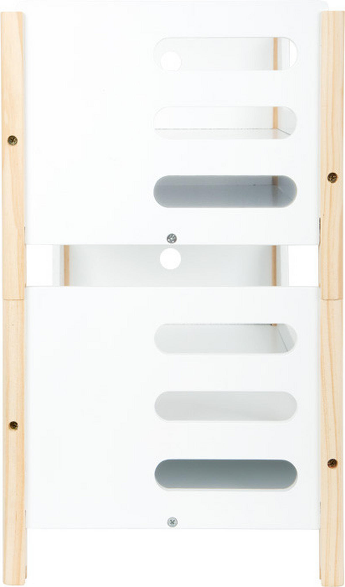 PUPPENBETT Little Button  - Multicolor, Basics, Holz/Textil (50/48/28cm) - small foot