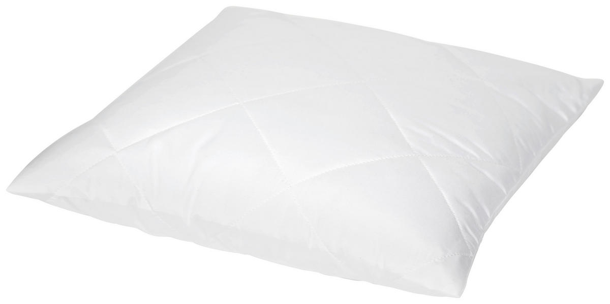 KOPFKISSEN   80/80 cm       - Weiß, Basics, Textil (80/80cm)