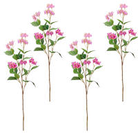 KUNSTBLUME Bougainvillea  - Hellbraun/Violett, Basics, Kunststoff (90cm)
