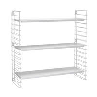 WANDREGAL Weiß  - Weiß, Basics, Metall (70/68/21cm) - Metaltex
